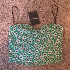 Forever 21 Crop Top - Floral / Festival